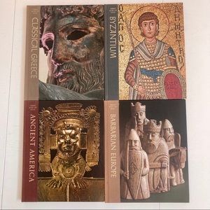 Great Ages of Man Time Life, 4 Vol. Set Byzantium Ancient Europe America Greece